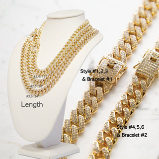 JOY JEWELRY - Gold Cuban Chain 18