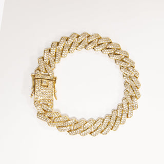 JOY JEWELRY - Gold Cuban Bracelet GCCB01