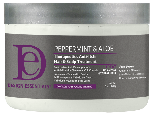 Design Essentials - Peppermint & Aloe Therapeutics Anti-Itch Hair & Scalp Treatment