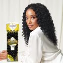 HOLLYWOOD - VIRGIN REMY FEATHER CROCHET BRAID DEEP WAVE 18" (HUMAN)