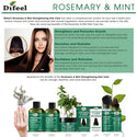Difeel - Rosemary & Mint Infused W/ Biotin Shampoo & Conditioner