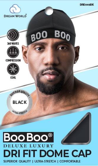 DREAM WORLD - Boo Boo Deluxe Luxury Dome Cap BLACK