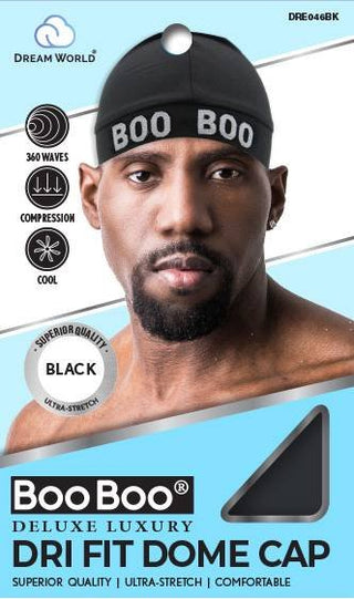 DREAM WORLD - Boo Boo Deluxe Luxury Dome Cap BLACK