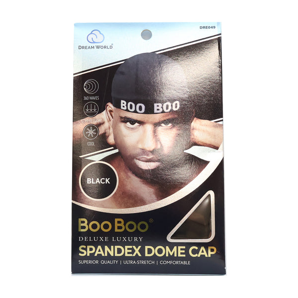 DREAM WORLD - Boo Boo M-Dome Spandex Cap BLACK