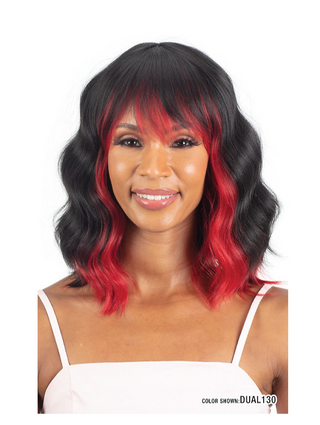 Buy dual-130 MAYDE - MOCHA HUMAN HAIR BLEND WIG DELIGHT