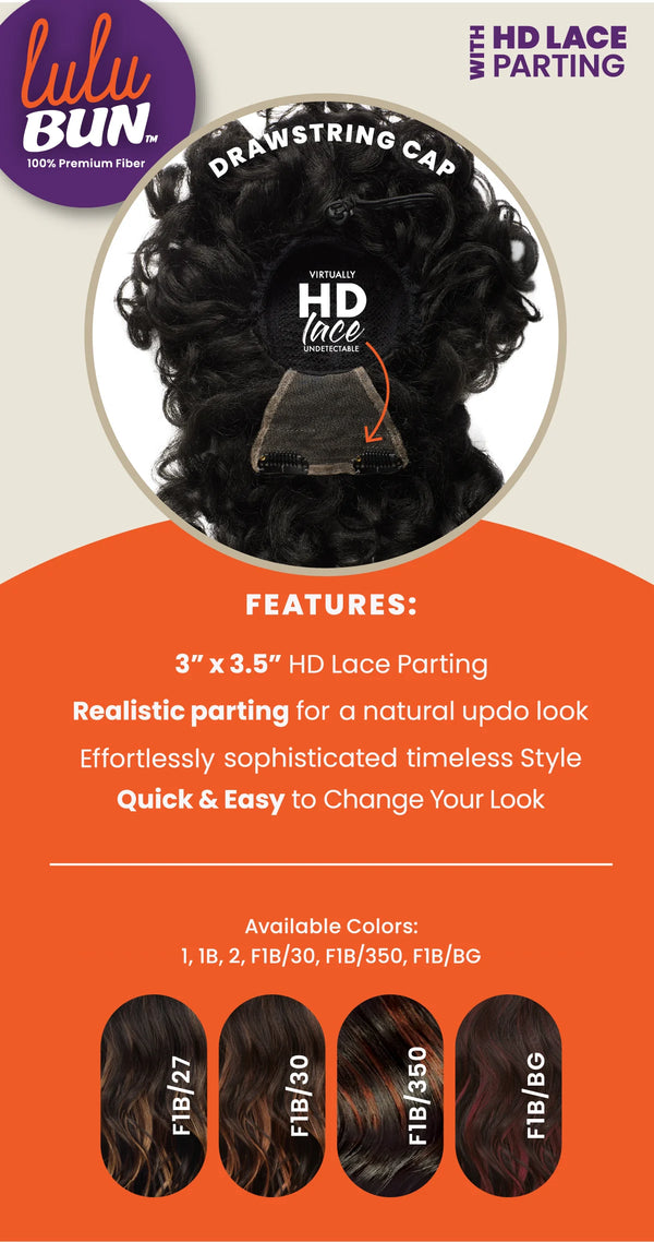 SENSATIONNEL - LULU BUN - UPDO UNIT 9 (HD LACE PARTING)