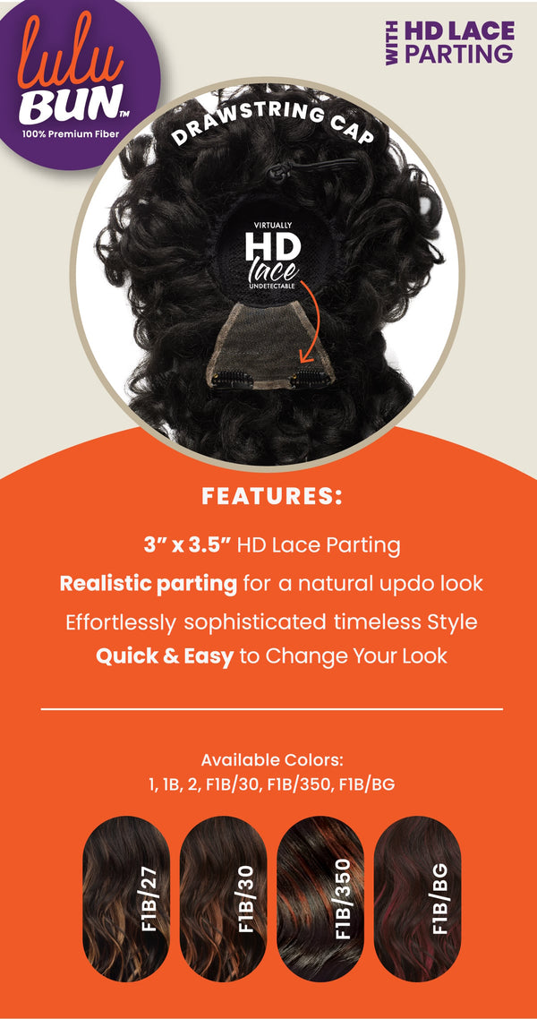 SENSATIONNEL - LULU BUN - UPDO UNIT 8 (HD LACE PARTING)