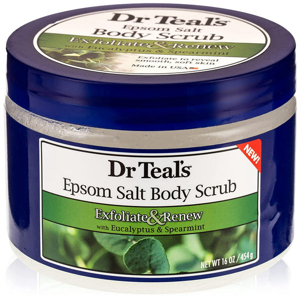 DR. TEALS - Epsom Salt Body Scrub [EUCALYPTUS & SPEARMINT]