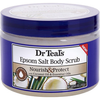 DR. TEALS - Epsom Salt Body Scrub Nourish & Protect W/ Coconut Oil