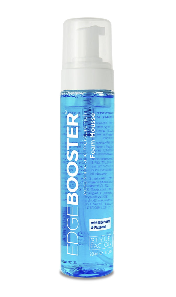 STYLE FACTOR - EDGE BOOSTER Extra Shine and Moisture Rich Foam Mousse With ELEDER BERRY