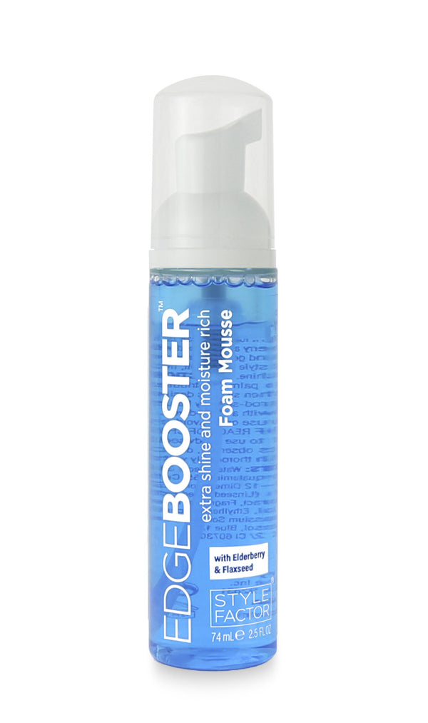STYLE FACTOR - EDGE BOOSTER Extra Shine and Moisture Rich Foam Mousse With ELEDER BERRY