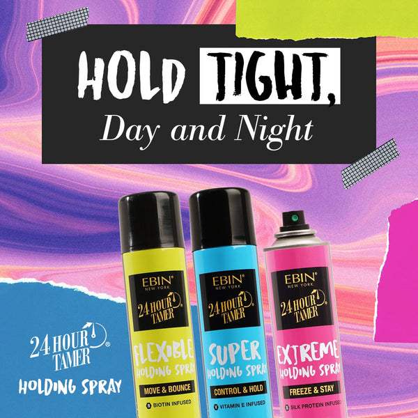 EBIN - 24 Hour Tamer Flexible Holding Spray