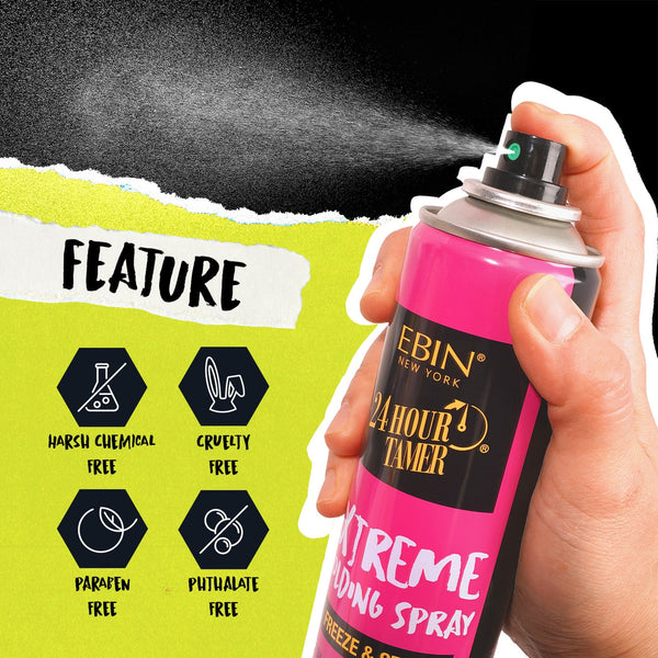 EBIN - 24 Hour Tamer Super Holding Spray