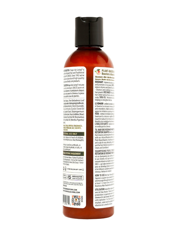 TROPIC ISLE - HAIR GRO ROSEMARY MINT SHAMPOO