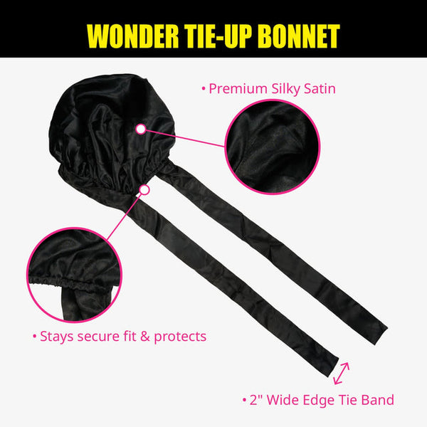 EBIN - WONDER WIG SOLUTION TIE UP BONNET REGULAR