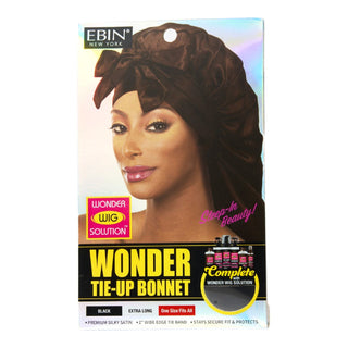 EBIN - WONDER WIG SOLUTION TIE UP BONNET EXTRA LONG