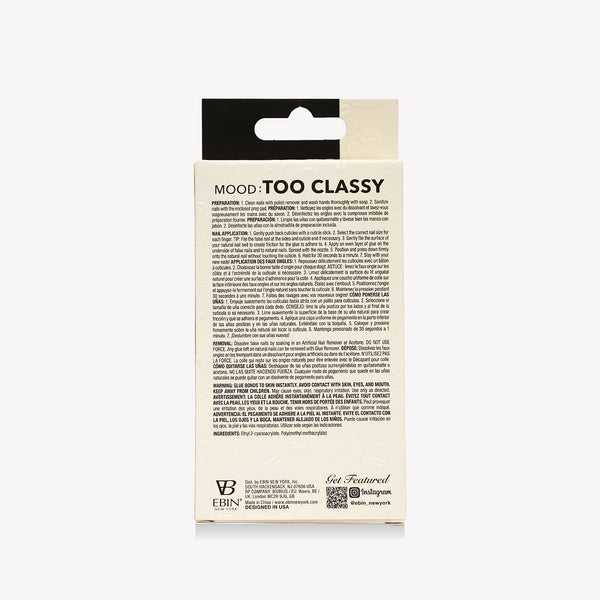 EBIN - MOOD: TOO CLASSY NAIL - ON THE EDGE