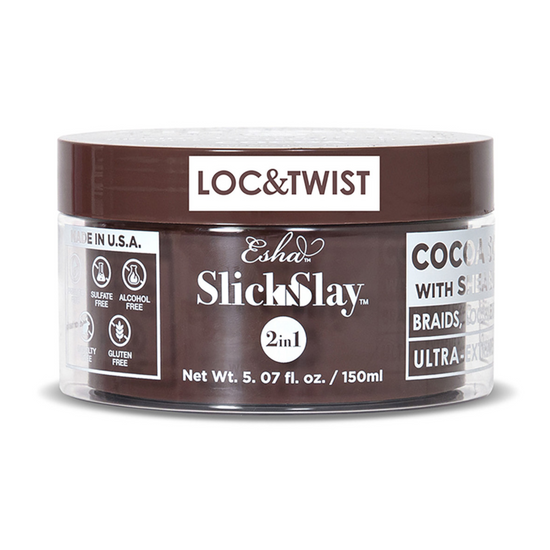 ESHA - Slick N Slay 2-IN-1 Braid & Edge Gel - COCOA & SHEA BUTTER