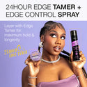EBIN - 24HR EDGE TAMER EDGE CONTROL SPRAY - EXTRA MEGA HOLD