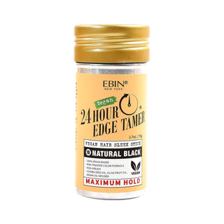 EBIN - 24 HOUR EDGE TAMER VEGAN HAIR SLEEK STICK - NATURAL BLACK