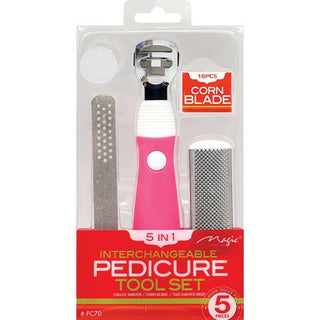 MAGIC COLLECTION - 5-IN-1 Interchangeable Pedicure Tool Set