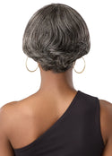 OUTRE - FAB & FLY FULL CAP WIG GRAY GLAMOUR - HH - MIKAH
