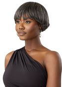 OUTRE - FAB & FLY FULL CAP WIG GRAY GLAMOUR - HH - MIKAH