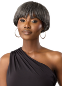 OUTRE - FAB & FLY FULL CAP WIG GRAY GLAMOUR - HH - MIKAH