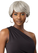 OUTRE - FAB & FLY FULL CAP WIG GRAY GLAMOUR - HH - MIKAH