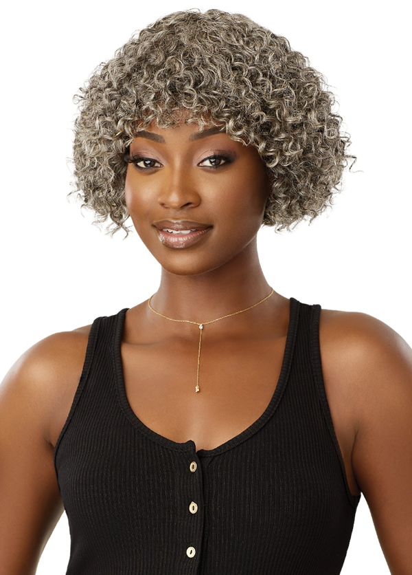 OUTRE - FAB & FLY FULL CAP WIG GRAY GLAMOUR- HH - RANDY