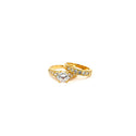 JOY JEWELRY - Cubic Zirconia Gold Ring (100R-035)