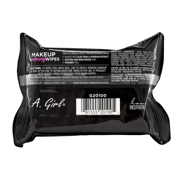 L.A. GIRL - MAKEUP REMOVING WIPES