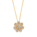 JOY JEWELRY - Gold Flower Pendant Necklace GN152