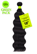 GREEN PAC - 13A Unprocessed Remi Hair LOOSE WAVE (HUMAN)