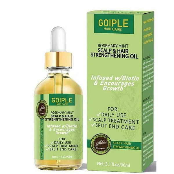 GOIPLE - Organic Rosemary Mint Scalp, Hair Strengthening Oil