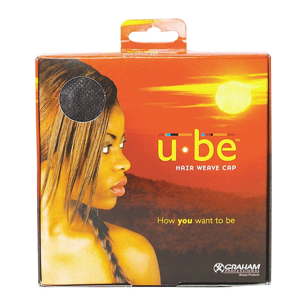 Graham Beauty - Professional U Be Hair Weave Cap 2PCS BLACK