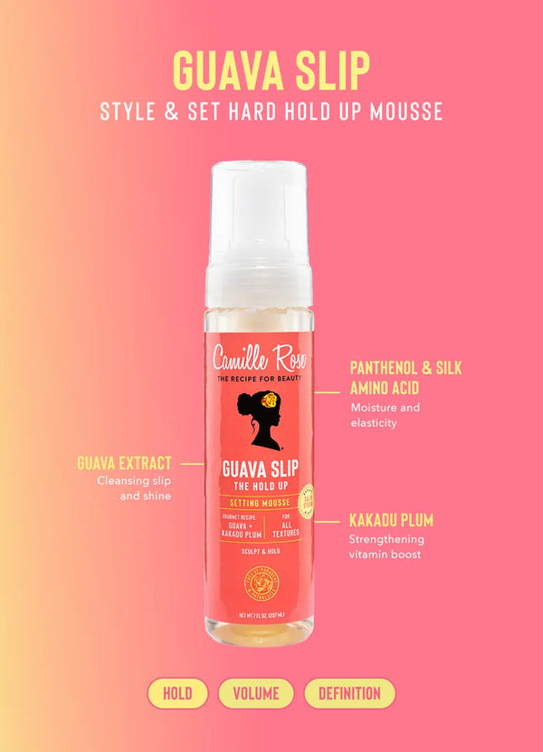 Camille Rose - Guava Slip The Hold Up Setting Mousse
