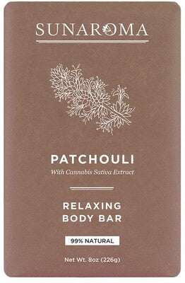 SUNAROMA - Patchouli Relaxing Body Bar
