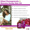 Difeel - POMEGRANATE & MANUKA HONEY PREMIUM HAIR OIL