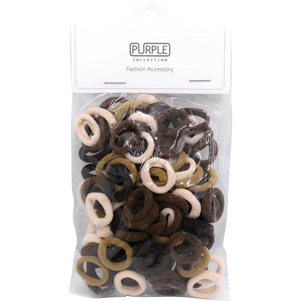 PURPLE COLLECTION - Fashion Accessory Elastic Band BROWN