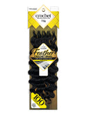 HOLLYWOOD - VIRGIN REMY FEATHER CROCHET BRAID WATER WAVE 18" (HUMAN)