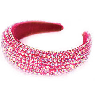 MAGIC COLLECTION - Head Band Stone HOT PINK #HHH500-3HPI