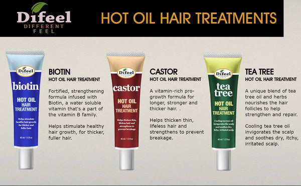 Difeel - HOT OIL HAIR TREATMENT WITH ARGAN OIL