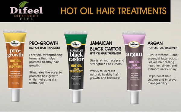 Difeel - HOT OIL HAIR TREATMENT WITH ARGAN OIL