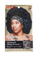 KISS - RED DIAMOND BLING BONNET SUPER JUBMO RED LEOPARD