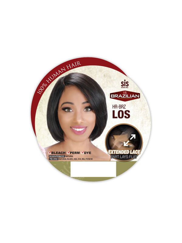 SISTER WIG - 100% HUMAN LACE PART WIG HR-BRZ LOS