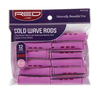 KISS - RED COLD WAVE RODS SHORT 9/16" 12PC ORCHARD