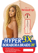 OUTRE - X-PRESSION - TWISTED UP - HYPER BORABORA BRAID 20