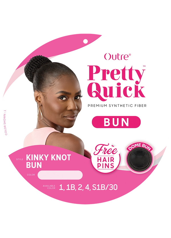 OUTRE - PRETTY QUICK - BUN - KINKY KNOT BUN