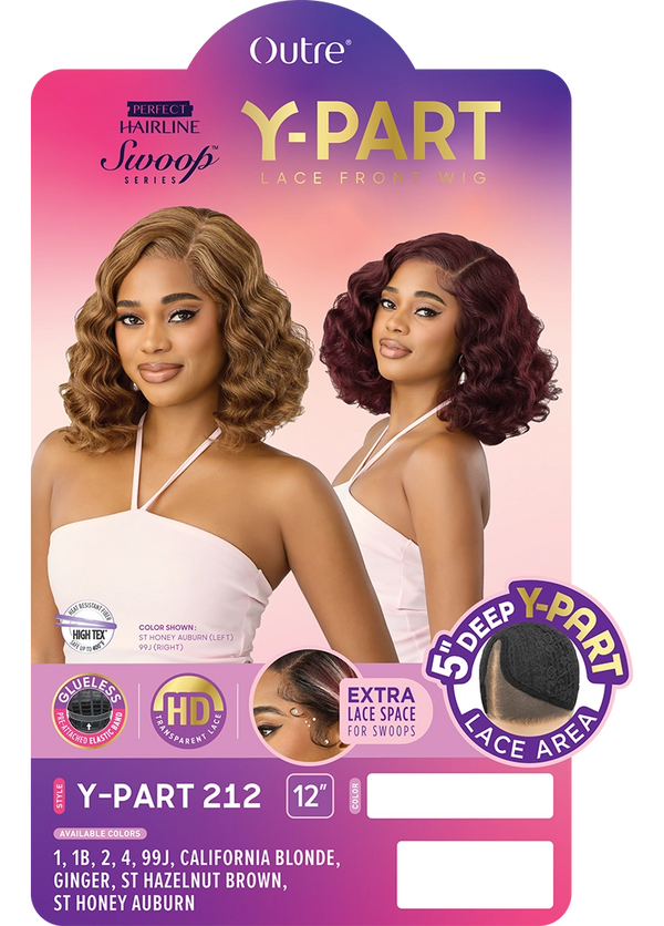 OUTRE - LACE FRONT WIG PERFECT HAIR LINE SWOOP SERIES Y-PART 212
